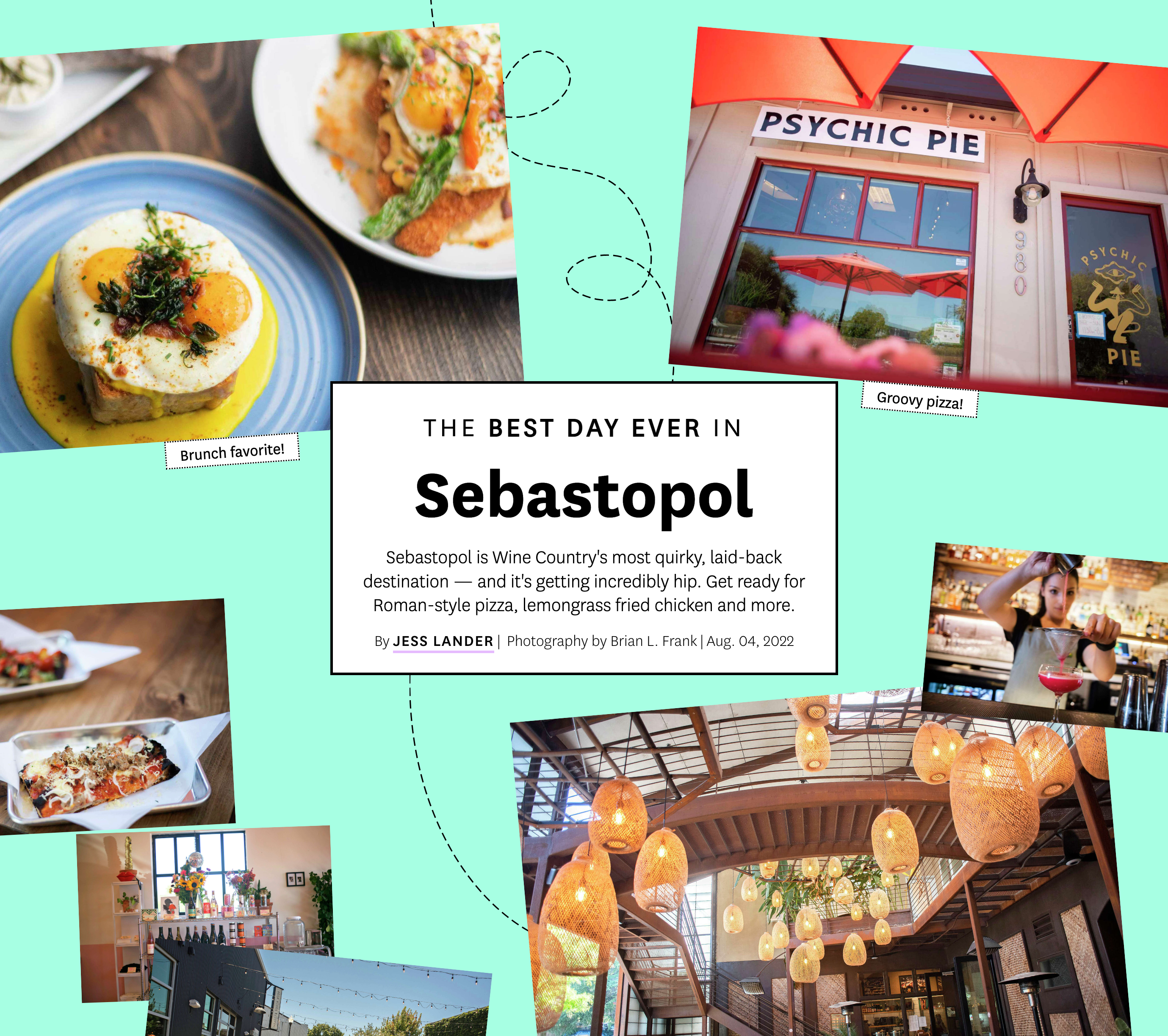 Collection of SF Chronicle Best Day Ever in Sebastopol in a gallery layout